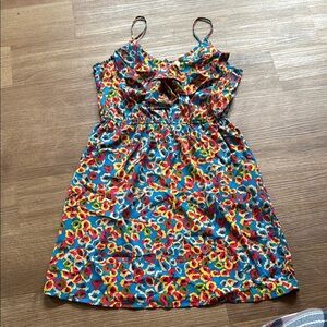 Colorful Kids Floral Dress